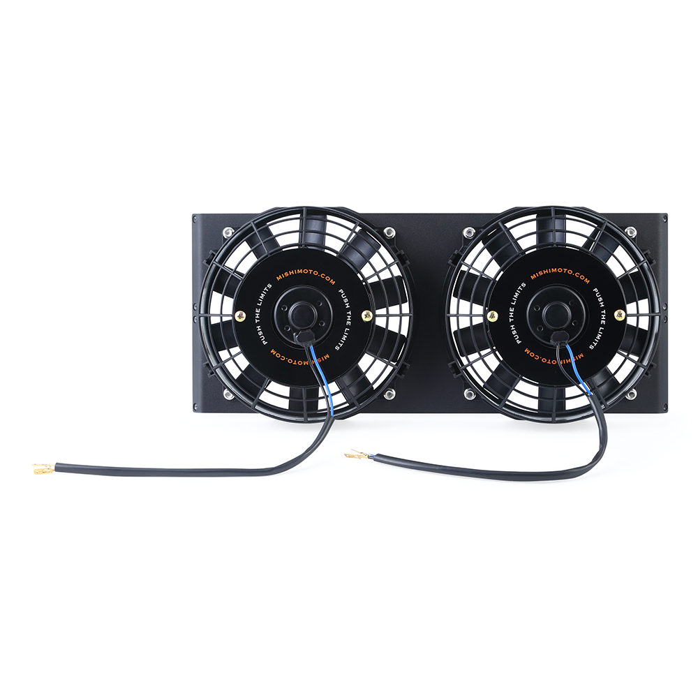 Mishimoto — Mishimoto Universal 17in. Heavy-Duty Oil Cooler Fan Shroud - Micro Wrinkle Black
Fan Shroud Kit - view 9
